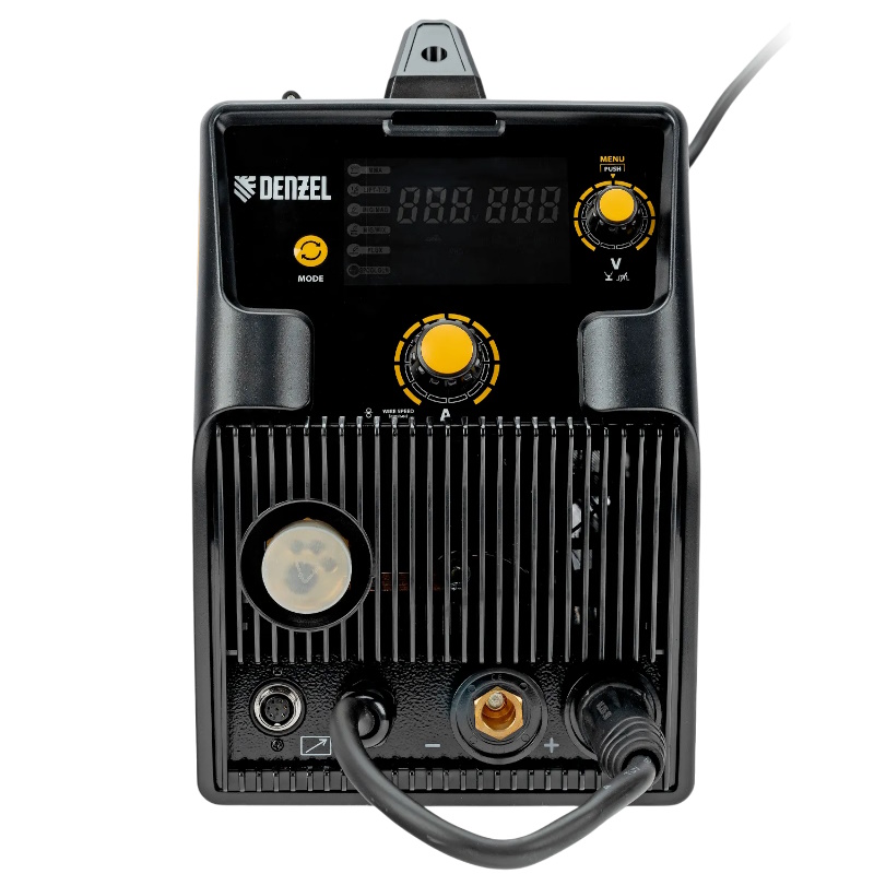 Аппарат инверторный полуавтоматической cварки Denzel IMIG-205SDR 94364, 200 А, ПВ 60%, катушка 5 кг в Угличе