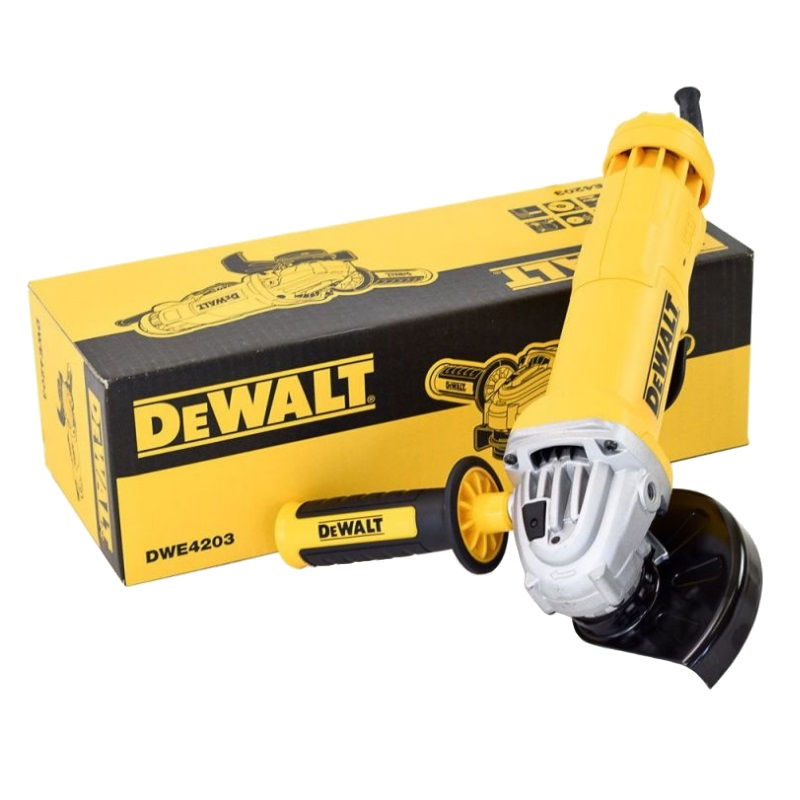Машина шлифовальная угловая DeWalt DWE4203 (125 мм, 1010 Вт, 11000 об/мин)