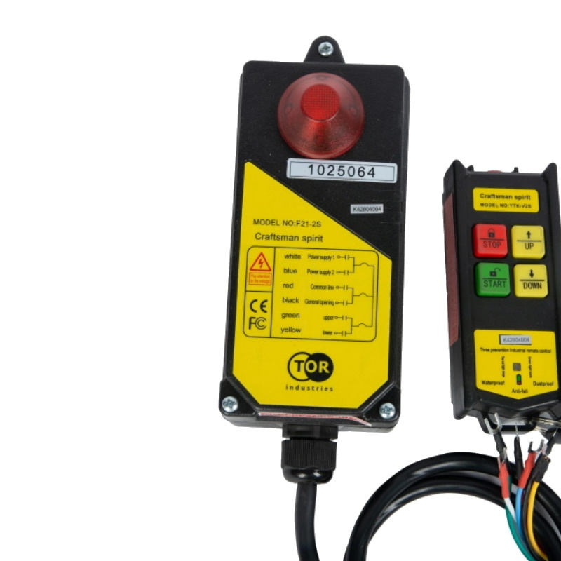Комплект радиоуправления TOR F21-2S 1025064, 380В, 2 кнопки в Муроме