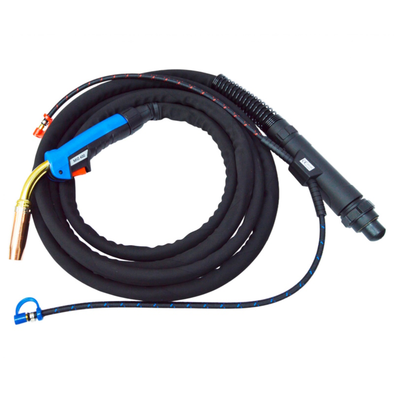 Горелка Brait MIG400 4005 W 1802135085 водяное охлаждение 400А вилка EURO 5 метров кабель 6615₽