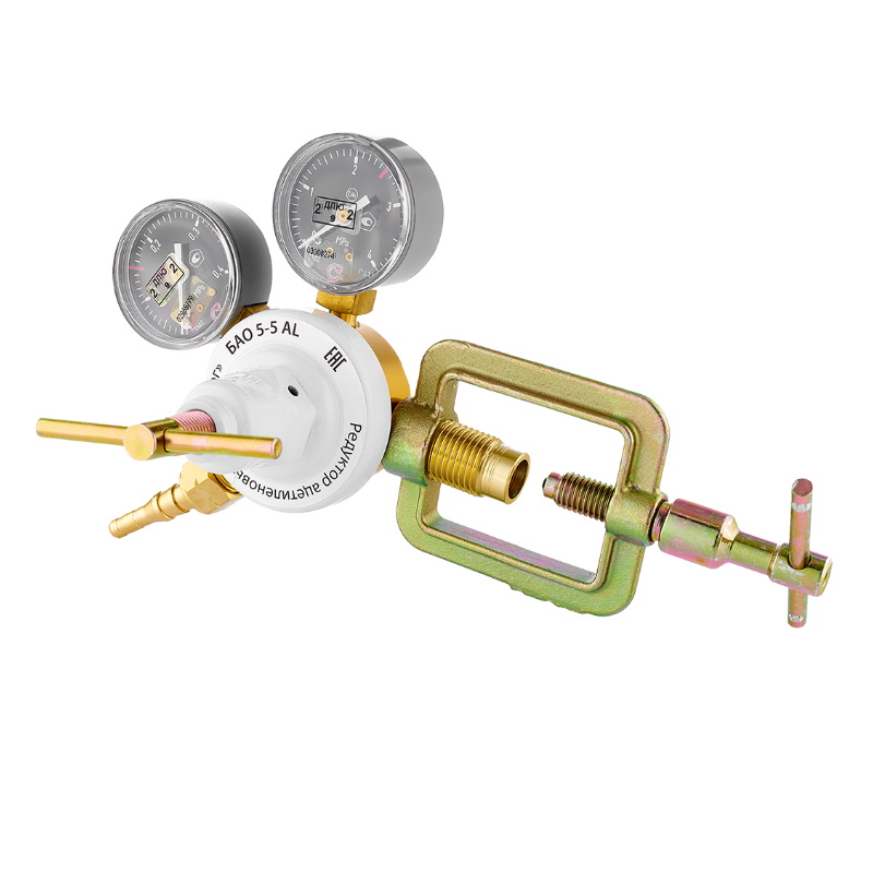 Редуктор ацетиленовый Сварог БАО 5-5 AL 00000099437 R M62622 манометры с поверкой 1743₽