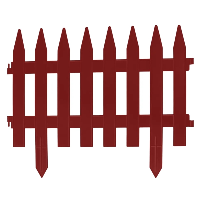 Забор декоративный Palisad "Рейка" 65007, 28х300 см, терракот в Угличе