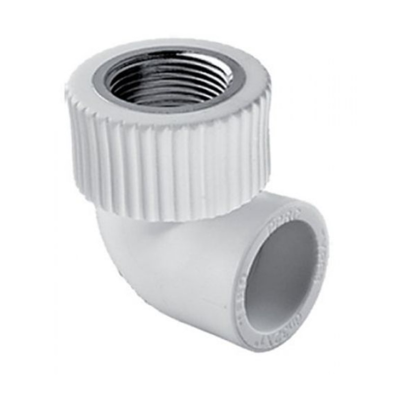 Комбинированный угольник Tebo, внутренняя резьба, 1/2", 32 мм