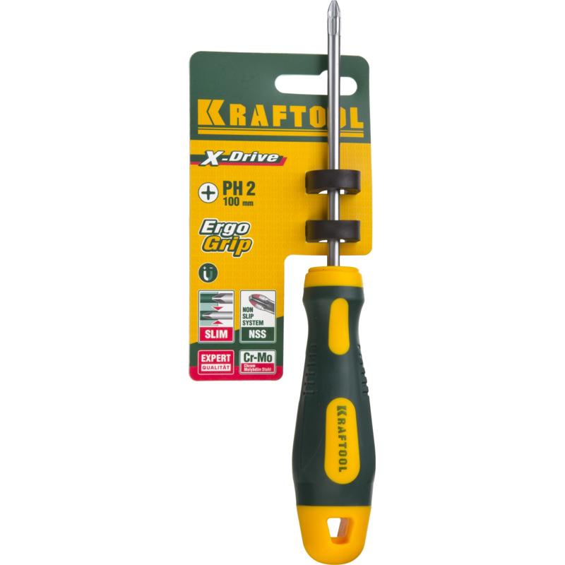 Отвертка Kraftool Х-Drive PH 2x100 250072-2-100