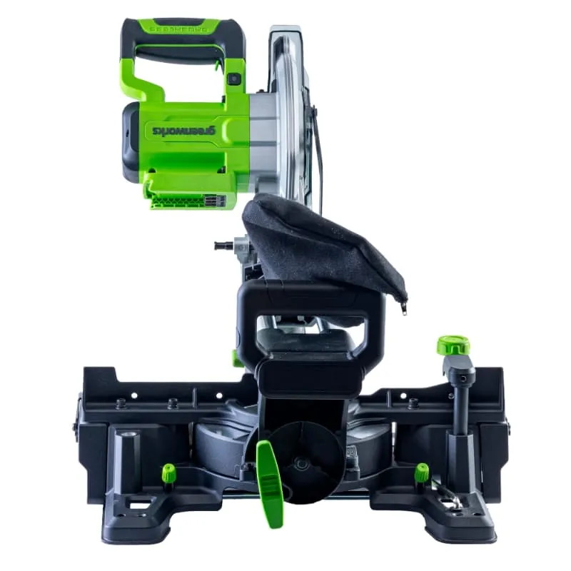 Торцовочная пила Greenworks GD24MS216 1501707UH, 24V, б/щ, 4800 об/мин, 216x30 мм, рез 65х310 мм, с 1хАКБ 8Ач и ЗУ в Угличе
