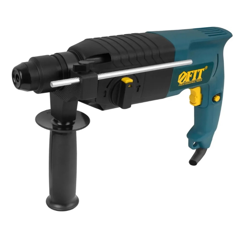 Перфоратор монтажный Fit 80099, 620 Вт, 0-870 об/мин, 0-3900 уд/мин, 2,6 Дж, 3 реж., SDS-PLUS, реверс, 3 кг 