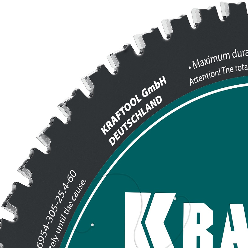 Диск пильный по металлу и стали Kraftool Metal Cut 36954-305-25.4-60, 305 х 25.4 мм, 60Т во Владимире