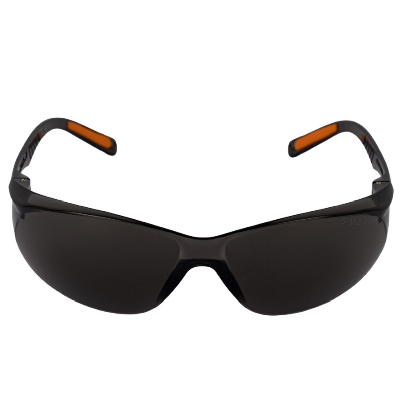 Очки защитные открытого типа Jeta Safety JSG-7680S Optic-Fit, дымчатые линзы от запотевания и царапин в Кинешме