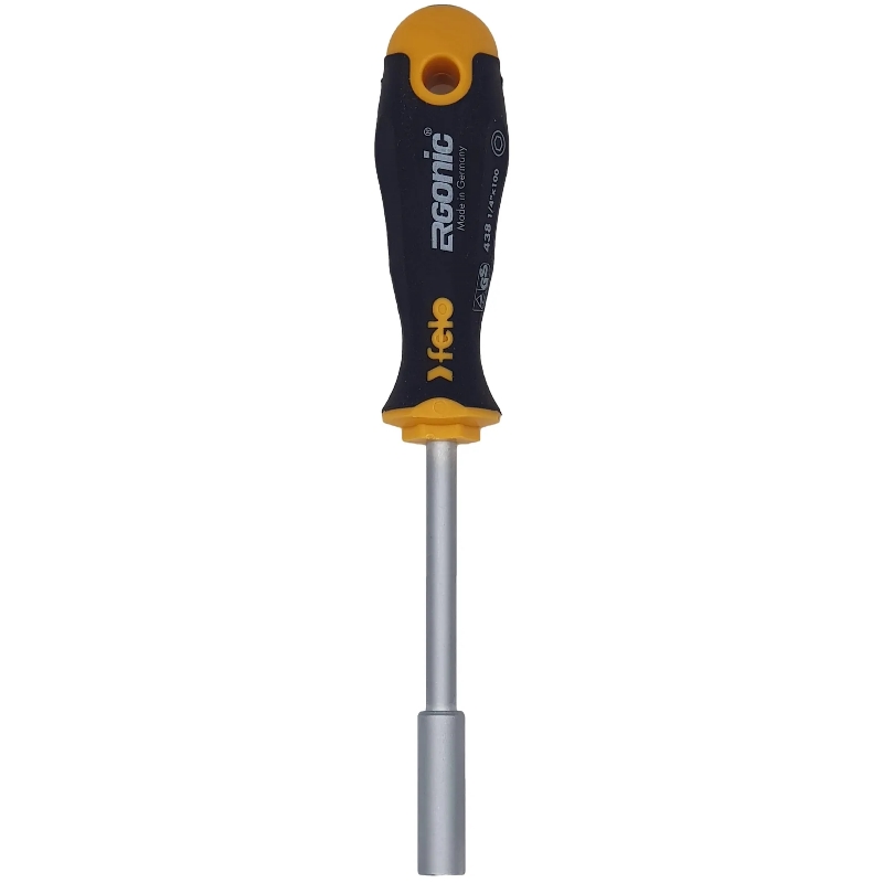 Отвертка Felo Ergonic 43812540, с насадкой под биты 1/4" (Германия) в Ярославле