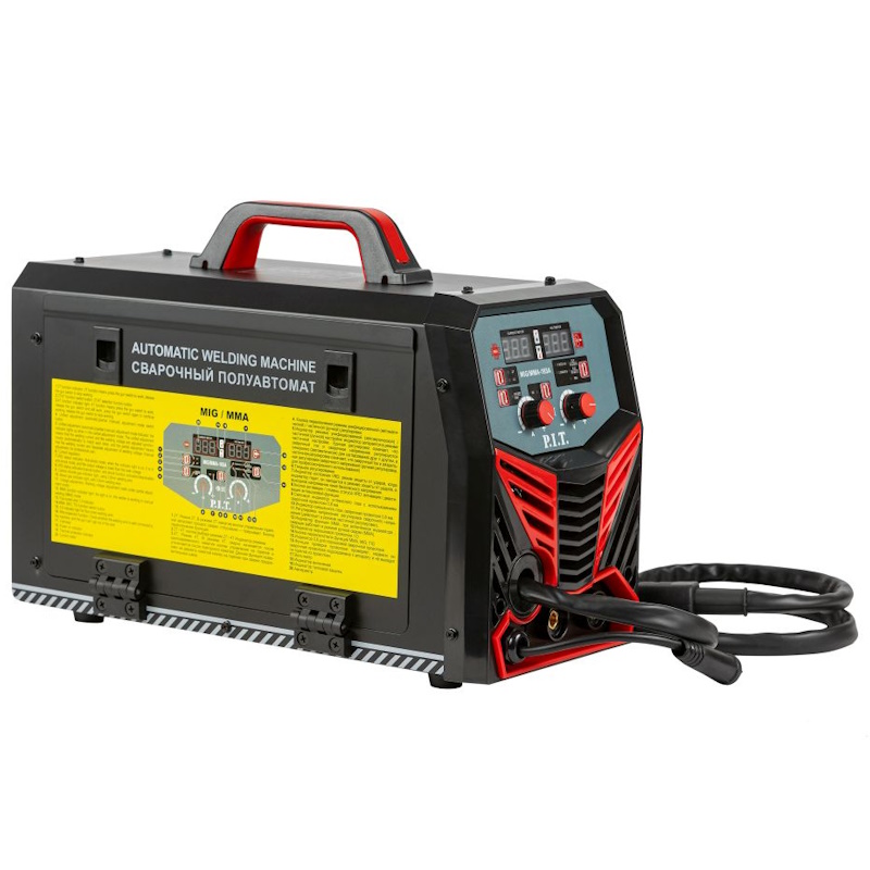 Сварочный полуавтомат PIT PMIG165-C1 48кВт 165А ПВ-60 MMA 16-40мм MIG 08-10мм