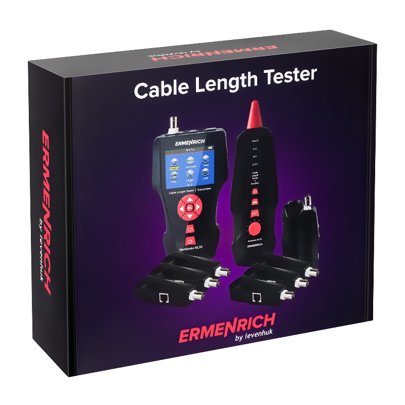 Измеритель длины кабеля Ermenrich NetGeeks NL70 82555 в Иваново