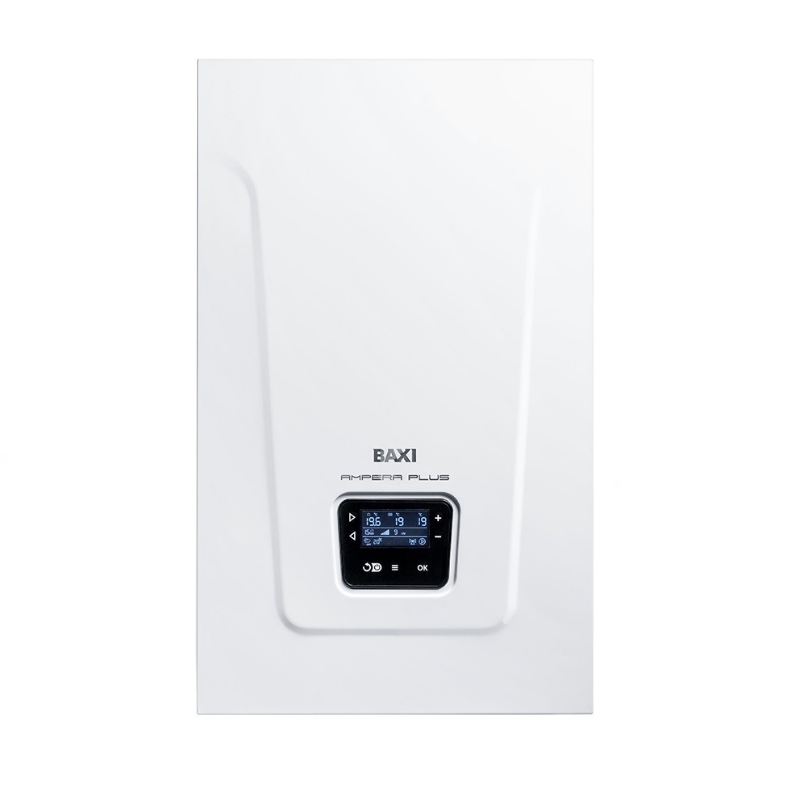 Электрический настенный котел Baxi Ampera Plus 14 НС-1595042, 1 контурный