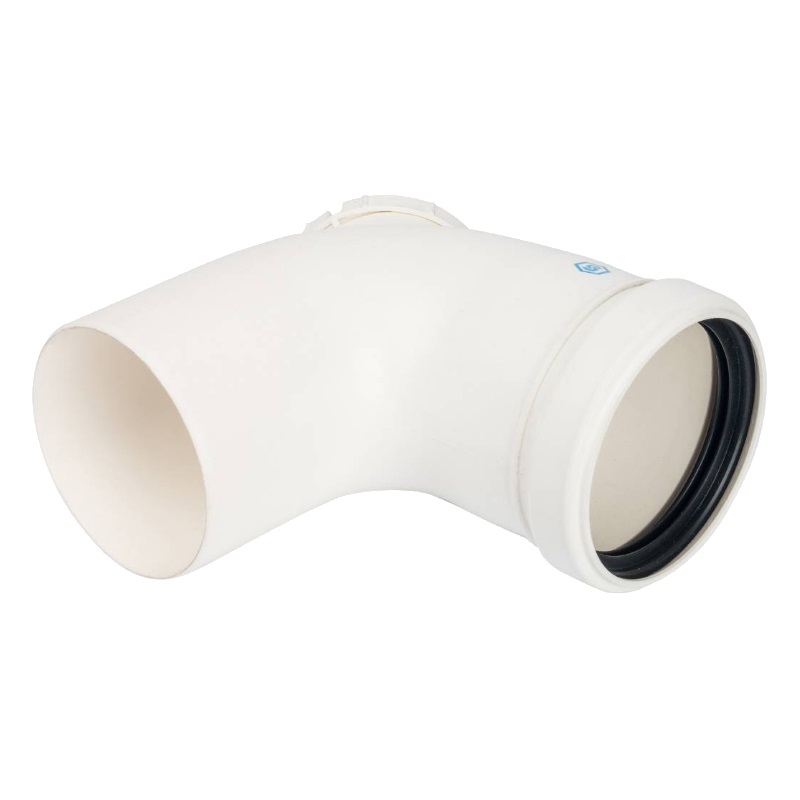 Отвод с ревизией 87° Stout SCA-8080-010090 DN80, PP-FE в Туле