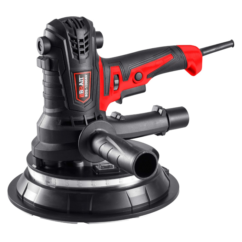 Машина шлифовальная Brait BDS-1200AV 21.01.270.109 (для стен и потолков) (Ручная, 1200 Вт, 1400-2700 об/мин) во Владимире