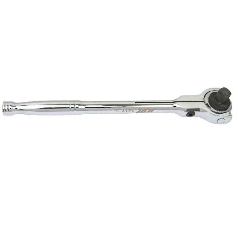 Трещотка JTC JTC-3417, 1/2", 72-зубцовая, с поворотной головкой, с металлической рукояткой, длина 286 мм в Твери