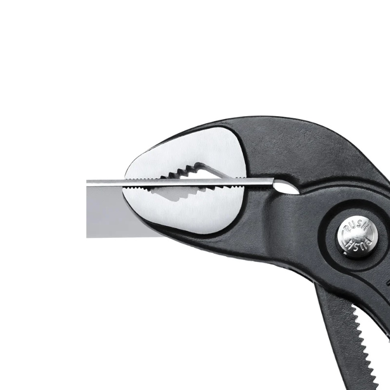Клещи переставные Knipex COBRA KN-8701300SB, зев 70 мм, длина 300 мм, фосфатированные, обливные ручки в Муроме