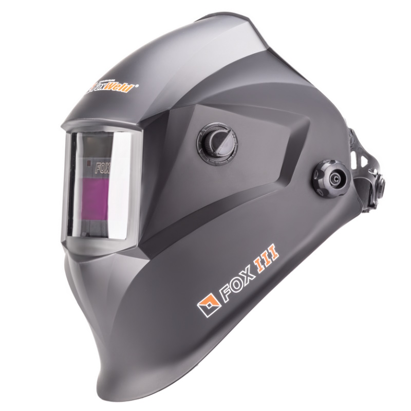 Маска сварщика FoxWeld FOX 3 8724 черная ф-р АСФ 49-13 с внешней и внутренней регулировкой без коробки 990₽