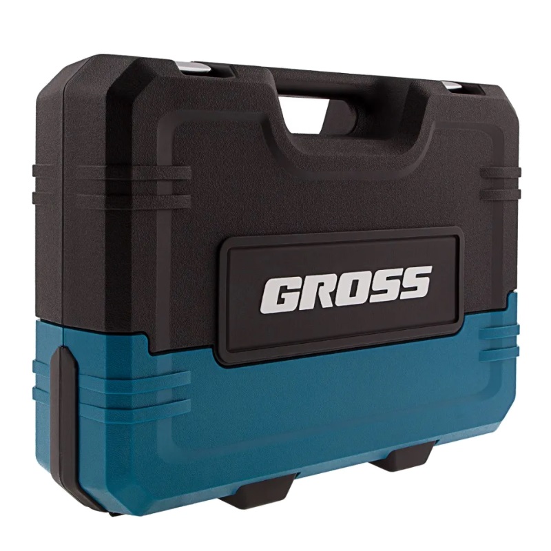 Набор инструментов Gross 14148, 1/4", 1/2", CrV, 120 зубьев, 78 предметов, кейс