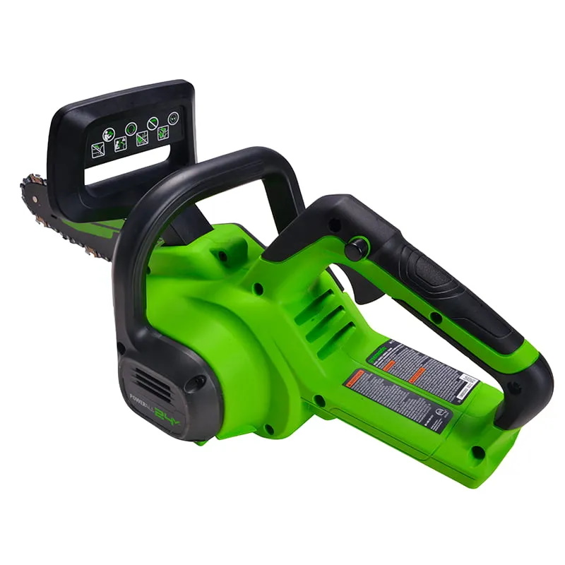 Цепная пила аккумуляторная Greenworks G24CS25 2007707UH, 24V, 25 см, c 1хАКБ 8Ач и ЗУ в Муроме