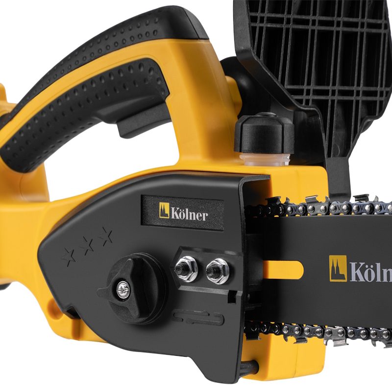 Пила цепная аккумулятор Kolner KCS 18BL-25-2K  18V UNI-M Standard 4610264003516, BL, шина 25см (10") (акб 2х3.0Ач, зу стационарное, кейс) в Костроме