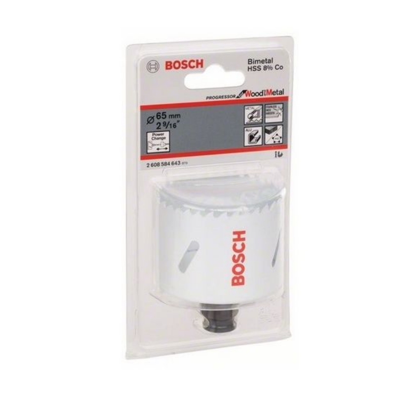 Биметаллическая коронка Bosch Progressor 2.608.584.643 (65 мм) во Владимире
