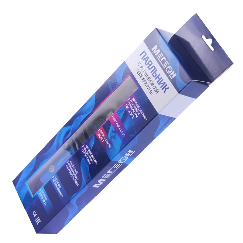 Паяльник с регулятором температуры Мегеон 00160 для светодиодов