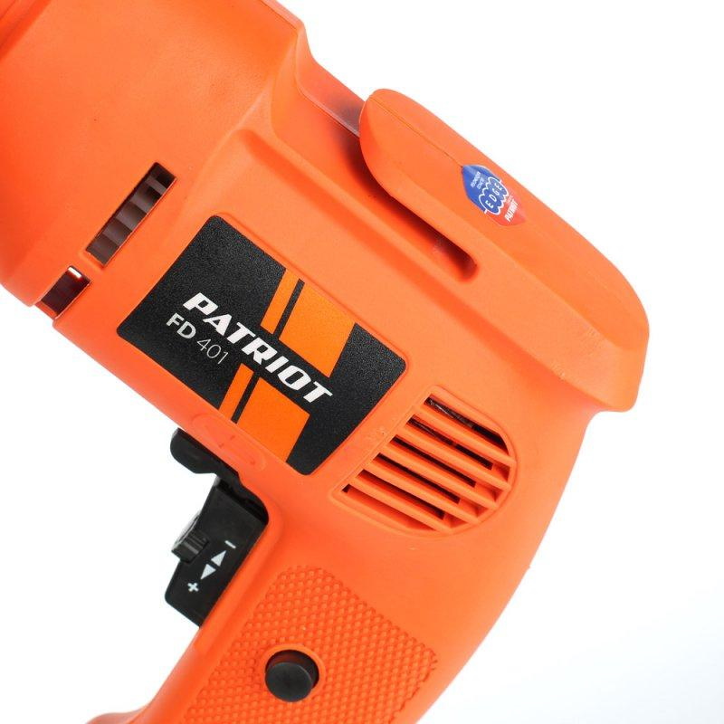 Безударная дрель Patriot FD 401 The One диаметр стали до 10 мм 3000 оборотов патрон 10 мм