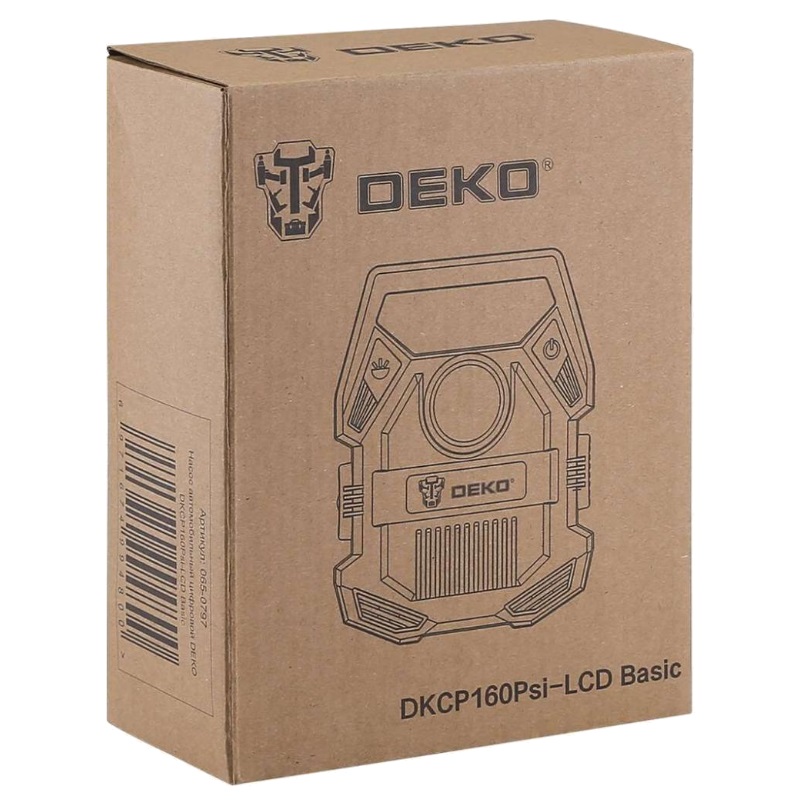 Насос автомобильный цифровой Deko DKCP160Psi-LCD Basic 065-0797 в Иваново