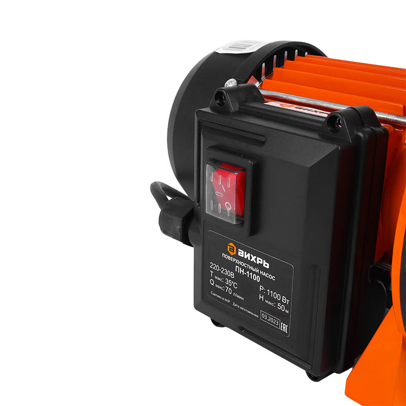 Поверхностный насос Вихрь ПН-1100 68/4/9