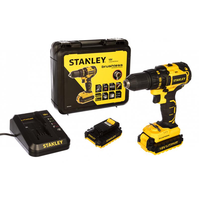 Аккумуляторная дрель-шуруповерт Stanley SBD20S2K в Кинешме
