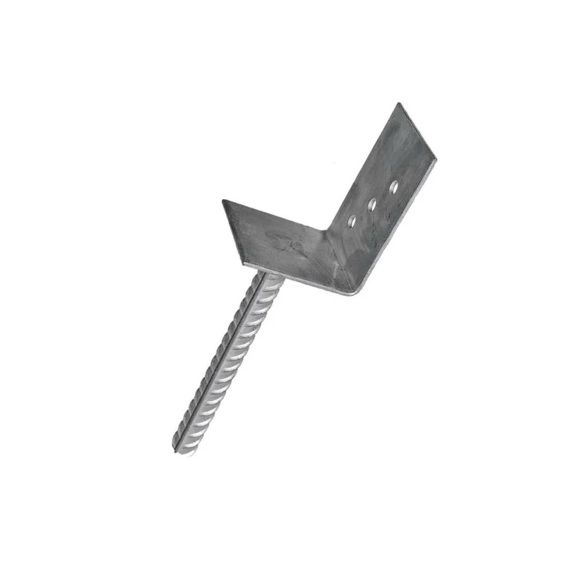 Основание столба анкерное Starfix SMP-16337-1, тип L, 84х335х130 мм
