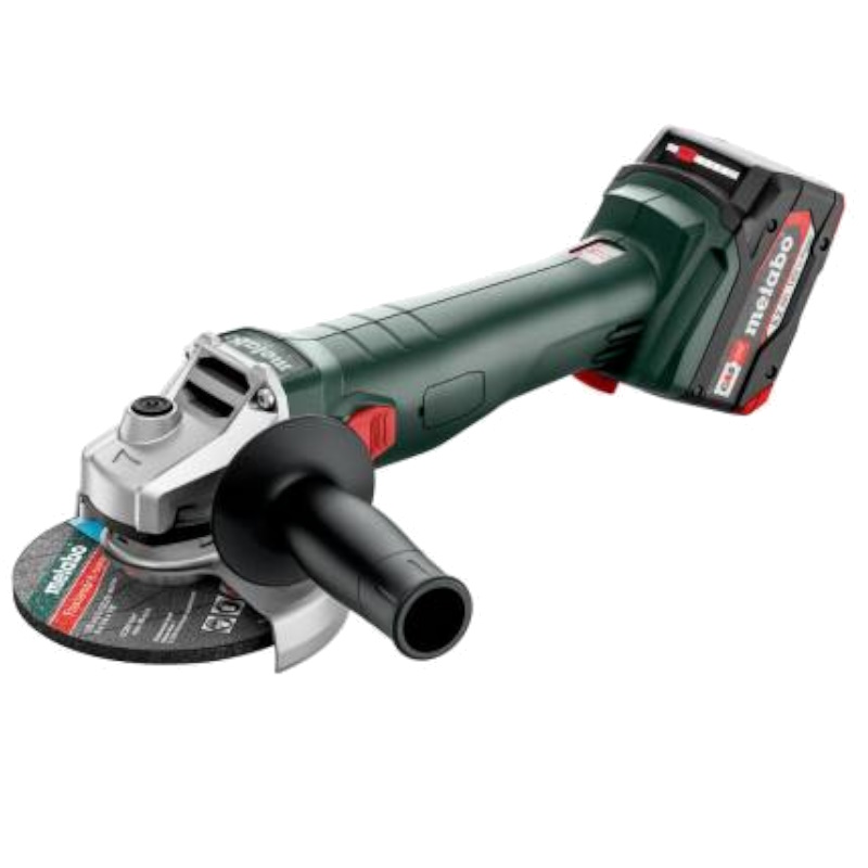 Аккумуляторная УШМ Metabo 602249650 ASC55 W 18 L 9-125, 2х5.2Ач