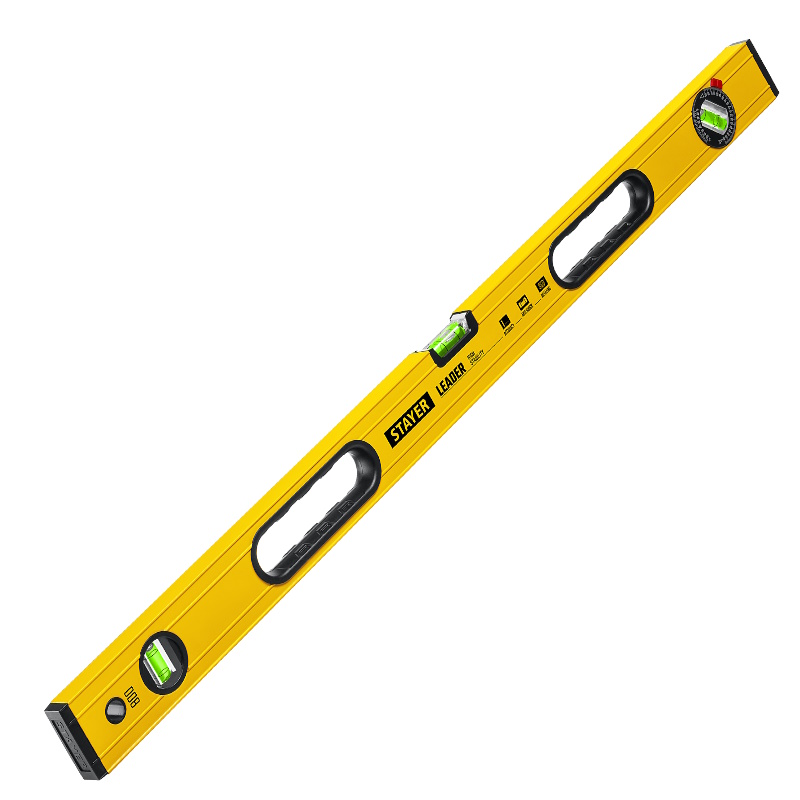 Уровень Stayer LEADER 3466-080 (с поворотным глазком, усиленный профиль 800 мм)