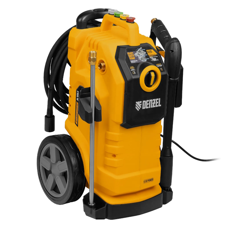 Мойка высокого давления Denzel K 50 Power 58271, 150 бар, 2100 Вт, 600 л/ч, асинхронный двигатель в Угличе