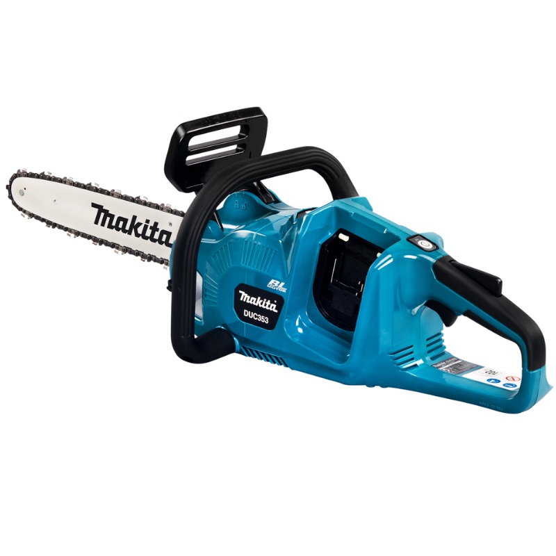 Пила цепная аккумуляторная 36 В Makita DUC353Z (без АКБ и ЗУ) + Makita 191L75-3 Набор (ЗУ DC18RD + Аккумуляторы BL1850B - 2 шт.) в Твери