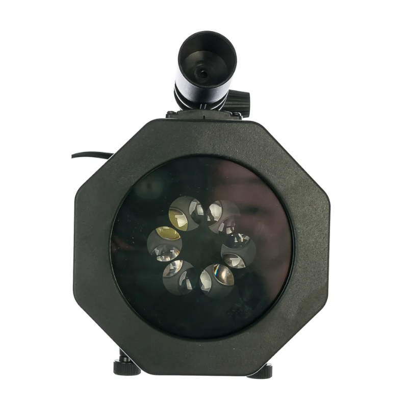 Проектор светодиодный Neon-Night 601-262 490016, 4LED, RGBW, 4Вт, 12В, IP44, 12 сменных слайдов в Твери