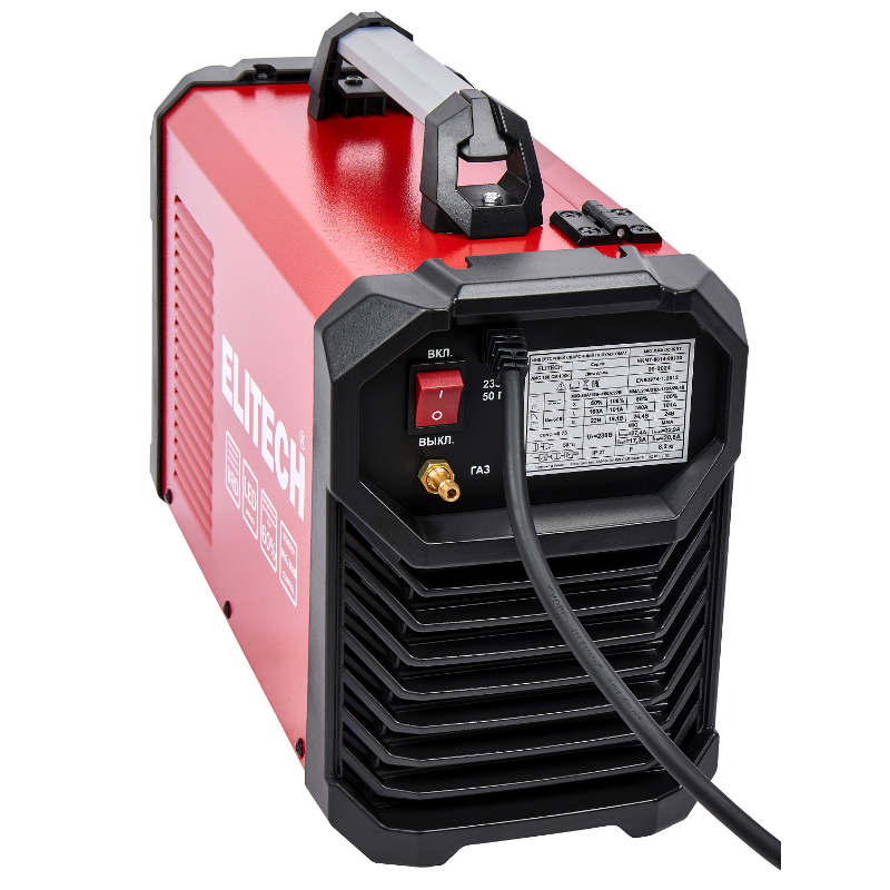 Инвертор Elitech АИС 160 СИН ЖК 204748, MIG/MAG, 220В, 4.1 кВт, 20-160А в Угличе