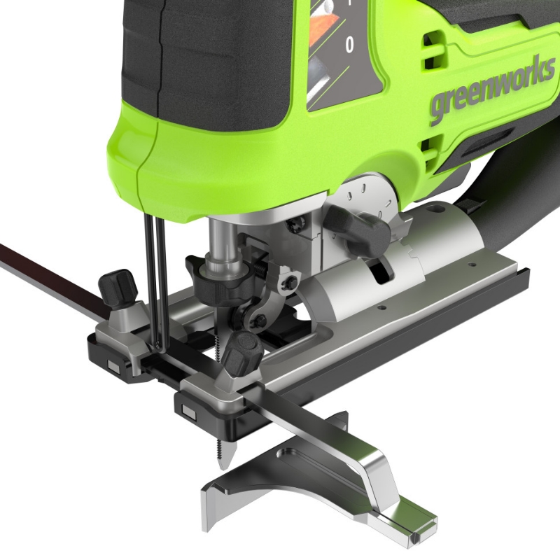 Лобзик аккумуляторный Greenworks GD24JS120 24V 3601407CUA, б/щет, 120 мм, 0-3500/мин, 4-ст.маятник,LED,1х2Ач,ЗУ,кор в Кинешме