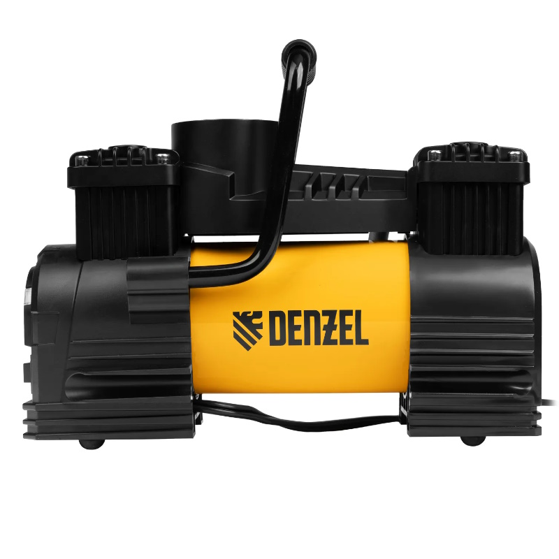 Компрессор автомобильный Denzel AC-75 58051, 12 В, 10 атм., 75 л/мин, LED в Череповце