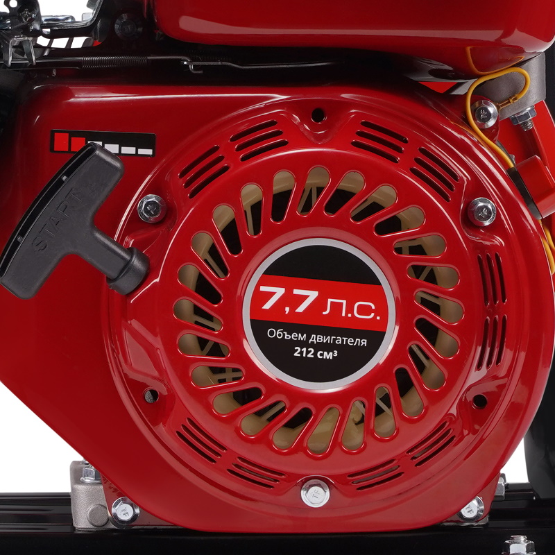 Мотопомпа бензиновая Stavr SMP 50 9070600086, D=50 мм, 4 т, ДВС 208 см³, 5200 Вт, 7 л.с, 600 л/мин, глубина 8 м, напор 27 м в Твери