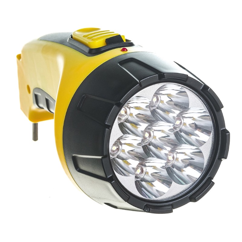Фонарь аккумуляторный Navigator 94 952 NPT-CP04-ACCU 295094, 7LED, АКБ 4 В, 700 мАч, прямое ЗУ, пластик в Муроме