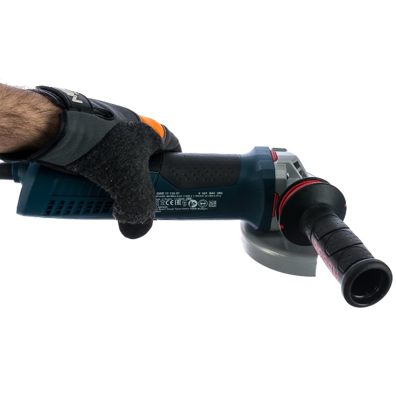 Угловая шлифмашина (болгарка) Bosch GWS 17-125 CI 0.601.795.0R2, 125 мм, 1700 Вт, плавный пуск