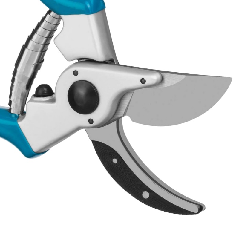 Плоскостной секатор Grinda PROLine P-23 423423, 210 мм, усиленные лезвия, закалённая сталь, алюминиевые кованые рукоятки в Угличе