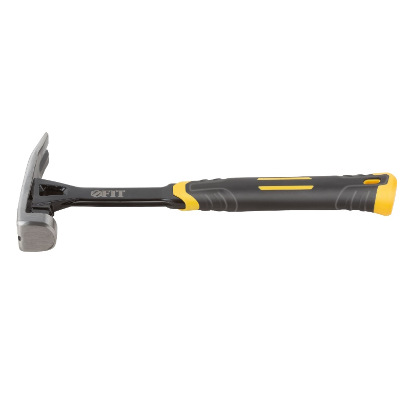 Молоток-гвоздодер Fit Профи 44798, цельнометаллический , 450 г 