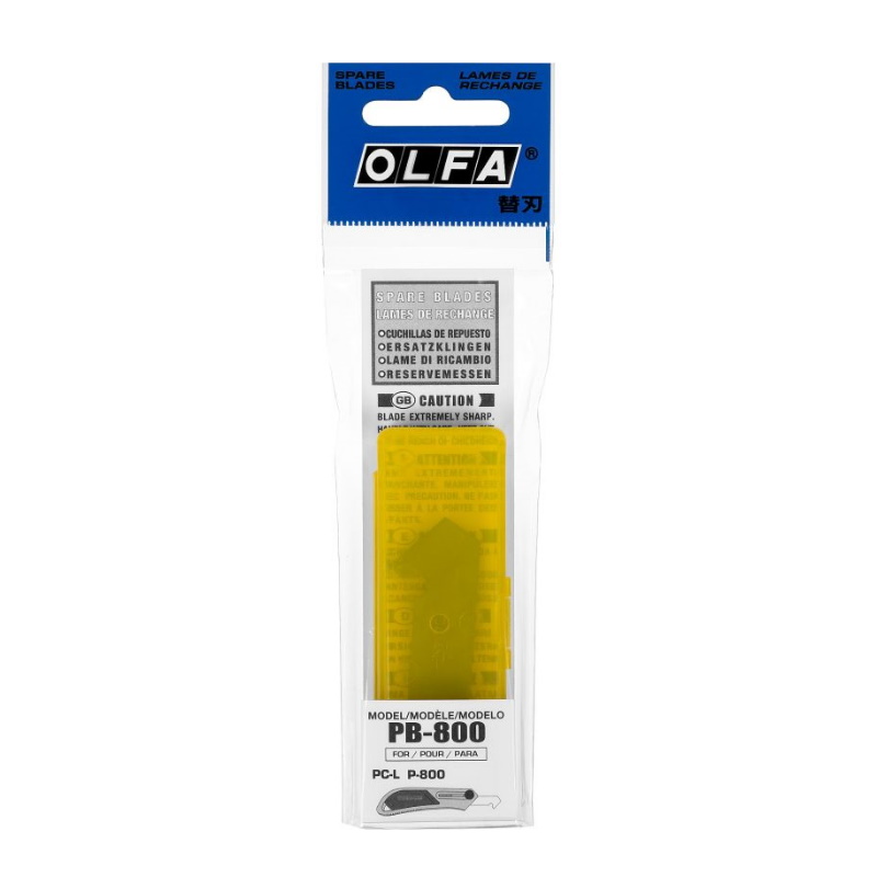 Лезвия Olfa OL-PB-800 двухсторонние, для резака P-800, 13(16)х61х0,6 мм, 3 шт. в Коврове