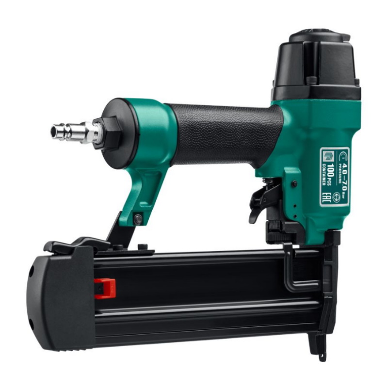 Пневматический нейлер-степлер гвоздескобозабиватель 2-в-1 Kraftool F1850C 31962 скобы тип 55 19-40 мм 300 15-50мм