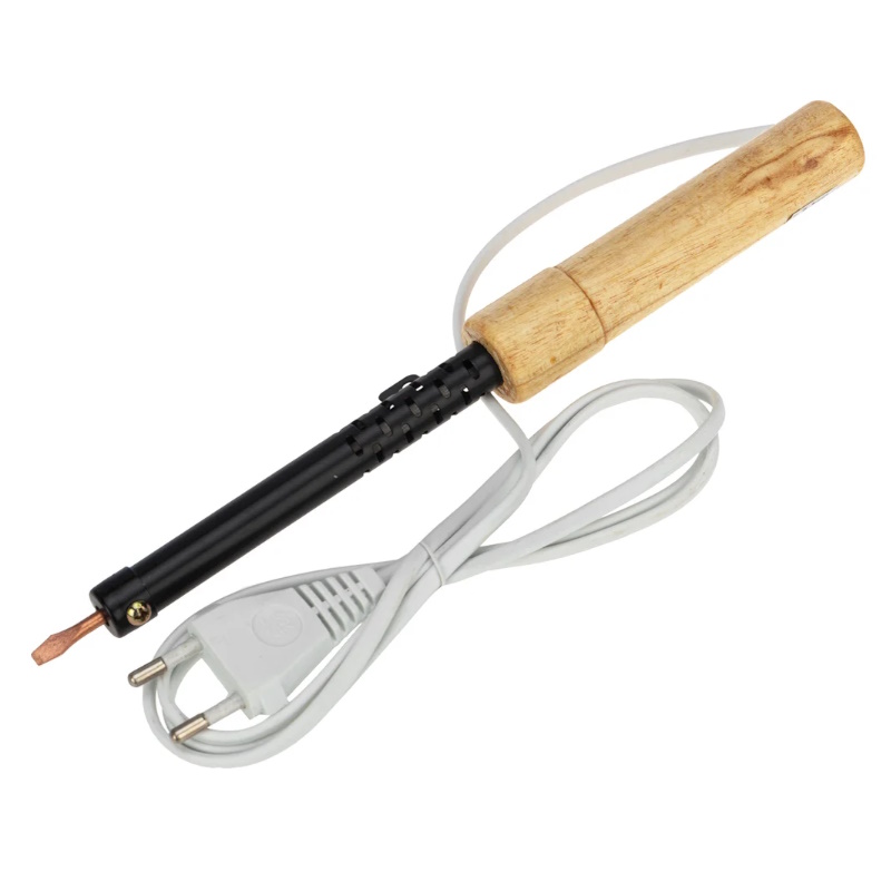 Паяльник Rexant ЭПСН 12-0225 ПД 220В 25Вт деревянная ручка 260₽