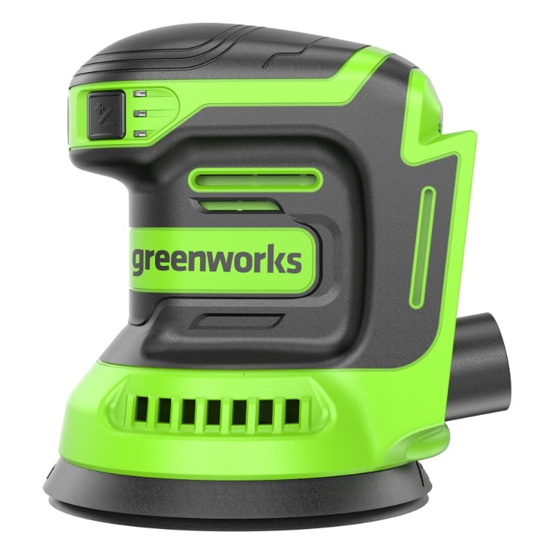 Шлифмашина эксцентриковая Greenworks OS325 24V 3100907CUA, 125 мм,  АКБ 2Ач,ЗУ в Череповце