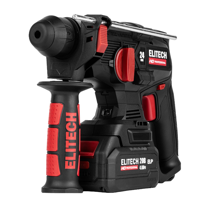 Аккумуляторный перфоратор Elitech HD CRH 2024BL (E2205.035.01) 214705 в кейсе в Коврове