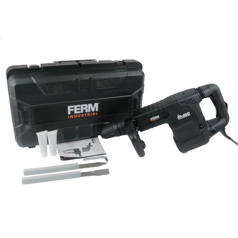 Отбойный молоток Ferm Industrial HDM1049P (1.5 кВт, вес 11 кг, принадлежности) в Иваново